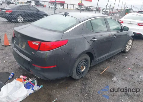 2015 Kia Optima Lx из США, поврежденный, VIN 5XXGM4A79FG440599